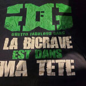 XL rap francais gfg ghetto fabulous gang tee t-shirt streetwear